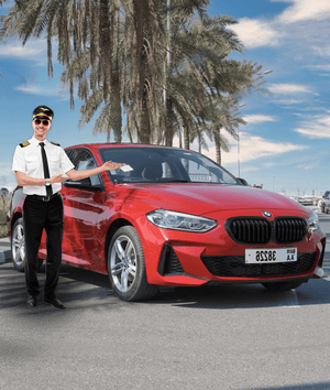 BMW120IMSportVersionRedwithDriver